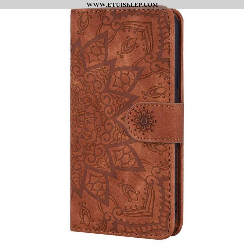 Etui Folio do Poco M4 Pro 5G Barokowo-mandala